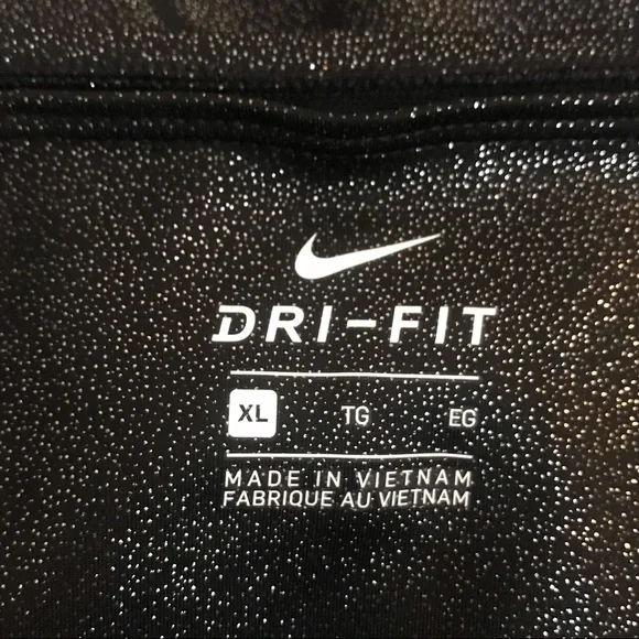 NIKE One Sparkle Black 7/8 Leggings XL - Picture 5 of 6